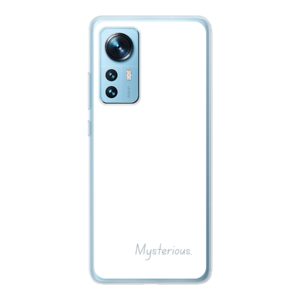 Phone Case With Mysterious Design Made For Xiaomi 12 Soft case - Transparent