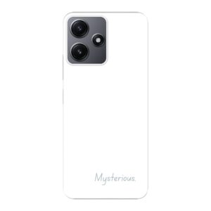 Mysterious Phone Case For Xiaomi Redmi 12 Soft case - Transparent