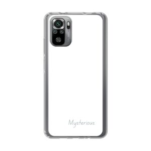 Phone Case With Mysterious Design Made For Xiaomi Redmi Note 10S Soft case - Transparent