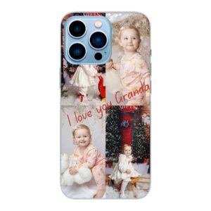 Photo Collage Phone Case For Apple iPhone 13 Pro Max Soft case - Transparent