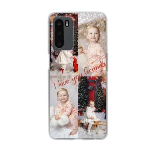 Photo Collage Phone Case For Oppo A54s Soft case - Transparent