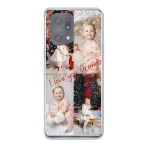 Photo Collage Designed Soft case - Transparent Phone Case For Oppo Find X5 Pro