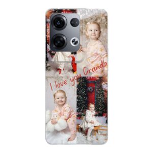 Photo Collage Designed Soft case - Transparent Phone Case For Oppo Reno8 Pro