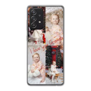 Phone Case With Photo Collage Design Made For Samsung Galaxy A52 5G Soft case - Transparent