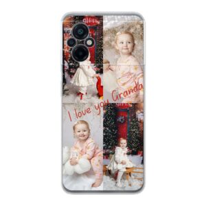 Photo Collage Phone Case For Xiaomi Poco M5 4G / 5G Soft case - Transparent