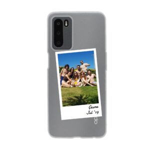 Soft case - Transparent For Oppo A54s With Single Polaroid Design