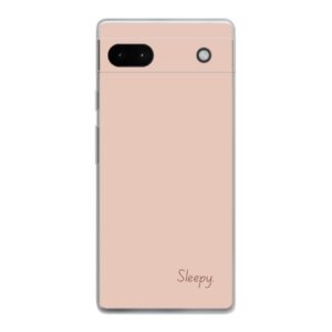 Soft case - Transparent For Google Pixel 6a With Sleepy Design