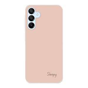 Samsung Galaxy A15 5G Soft case - Transparent With Sleepy Design