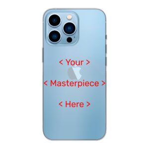 Soft case - Transparent For Apple iPhone 13 Pro Max With Your Masterpiece Design