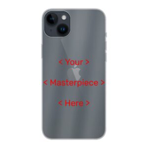 Soft case - Transparent For Apple iPhone 14 Plus With Your Masterpiece Design