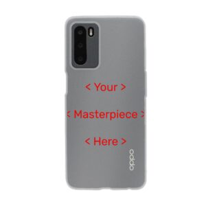 Oppo A54s Soft case - Transparent With Your Masterpiece Design