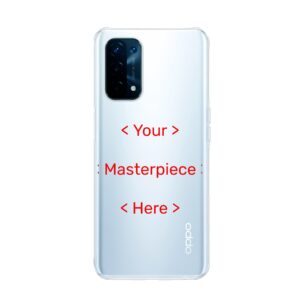 Your Masterpiece Designed Soft case - Transparent Phone Case For Oppo A74 5G