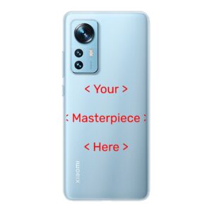 Xiaomi 12 Soft case - Transparent With Your Masterpiece Design